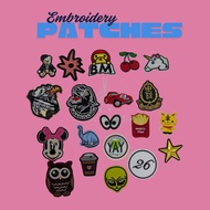 IRON ON/SEW ON EMBROIDERY PATCH/DIY ACCESSORIES V2