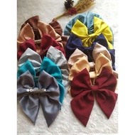 Large Butterfly Ribbon Hair Clip Satin Large Ribbon Hair Clip