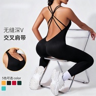 Yoga Suit Korean One-Piece Yoga Suit One-Piece Sportswear One-Piece Yoga Suit Yoga Suit Fitness Suit