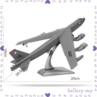 [HelleryMY] 1/200 Metal American B-52 Aircraft Plane Model W/ Display Stand Kids Gift