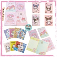 Sanrio Kuromi Cinnamoroll Melody Pochacco Cute Cartoon Notebook Kawaii Notepad Pocket Size A5 Notebo
