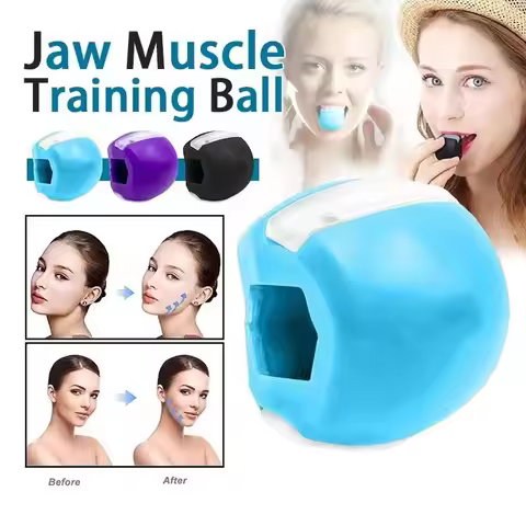Jaw Trainer Jawline Trainer Chewing Gum Chewable Muscle Mewing Jaw Bodybuilding Mouth Muscle Trainer