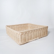 Square Rattan Basket 35x35x10