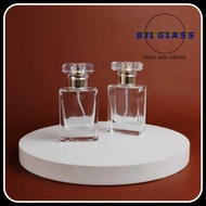 Chanel Perfume Bottle 30ml Drat Cap / Perfume Glass Bottle 30ml Clear Clear Gold Cap / Refill Perfum