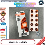 12V RY10W BAU15S 5009<< OSRAM ORIGINAL SIGNAL BULB MENTOR AMBER ORANGE 1 BIJI [READY STOCK] 10W SRL1