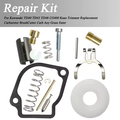 For Kawasaki TD40 TD43 TD48 CG400 Kaaz Trimmer Replacement Carburetor BrushCutter Carb Asy Grass Eat
