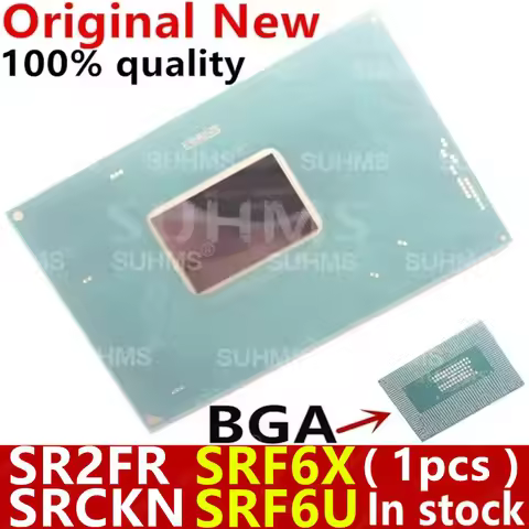 100% New SR2FR i3-6100H i3 6100H SRF6X i5-9300H i5 9300H SRF6U i7-9750H i7 9750H SRCKN i9-8950HK i9 