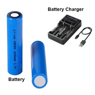 Thermometer Rechargeable Li-Ion 18650 Lithium Battery K3/K3x  Flat Top Button Top Lithium Li-Ion Cha