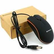 Terbaru Mouse Lenovo Optical Kabel Wired | Mouse Laptop Pc Lenovo
