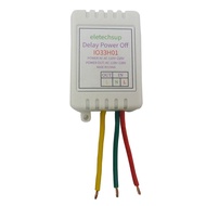 1-480Min Timer Adjustable Disconnect Delay Controller AC 110V 220V Power-ON Delay OFF Relay Switch 7