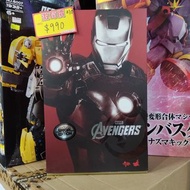 （旺角亞皆老街71號地鋪門市現貨） 全新 HOTTOYS MMS185 MARVEL AVENGERS IRONMAN MARK 7 復仇者聯盟 鋼鐵俠 馬克7（A0105）