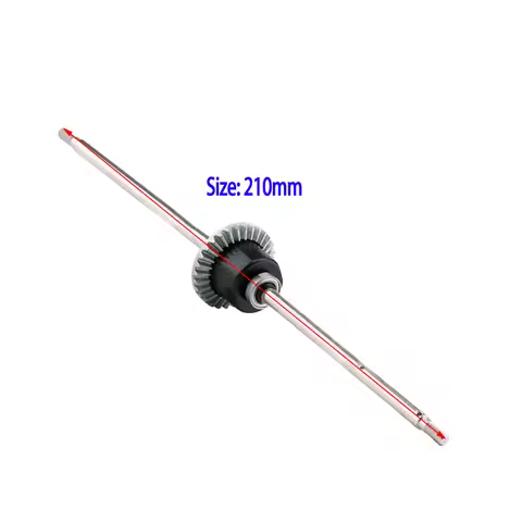 Semi-metal 12428-1192 0133 Metal Rear Differential Shaft Gear Group 210mm Accessory Parts For WLtoys