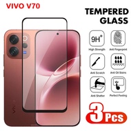 Tempered Glass For VIVO V70 Elite 4G 5G 2026 Screen Protector Full Cover Protective Glass For VIVOV7
