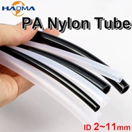 ID 2/2.5/4/5/6/7/7.5/8/9/10/11mm PA Nylon Tube Pneumatic Air Compressor Smooth Rigid High Pressure P