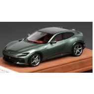 BBR 1: 43 Ferrari PUROSANGUE FUV Car Model Dora Green