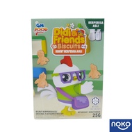 Didi & Friends Flavored Biscuits/ Biskut (Original/Cheese/Chocolate) - 25g