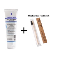 COMBO SET UBAT GIGI FORMULA DR RODZI + 1pcs Berus Gigi Bamboo / Dr Rodzi Formula Toothpaste + Bamboo