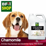 Anti Bac Dog Sanitizer and Deodorizer Spray (ABPSD-Dog) - 75% Alcohol - Chamomile - 5L Dog Puppy⭐⭐⭐⭐⭐