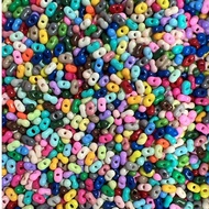 3X6花生珠油光-大混 3X6 Peanut Beads Glossy-mix