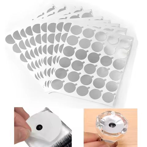 Disposable Eyelash Glue Holder Pallet Eyelash Extension Glue Pads Lashes Stickers Stand On Eyelash J