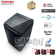 TOSHIBA SDD INVERTER FULLY AUTO WASHING MACHINE 16KG WITH NANO WASH AWDG1700WM (SS) 洗衣机