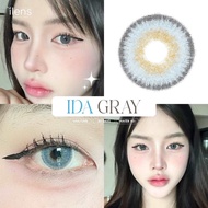 คอนแทคเลนส์IDA Gray มินิเลนส์สีเทาฝอสับ ลูกคุณ Ilesn ฝาฟ้าอมน้ำสูง 60%🦋