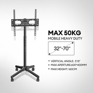 ขาตั้งทีวี ขาแขวน tv ติดผนัง ขาแขวนทีวี ขาแขวนทีวีตั้งพื้น 24-55นิ้ว สีขาวและสีดำ หมุนได้ ขาทีวีตั้ง