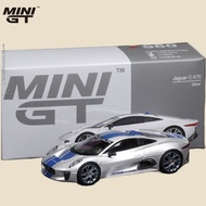 MINIGT Jaguar C-X75 1:64 Diecast Model Car Collectible Toy with Rolling Wheels