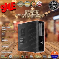 Cpu Desktop Slim Dell Vostro Intel Core i5 4th Gen. 3.4ghz. 4gb ddr3 ram 250gb hdd Intel Hd Graphics