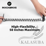 Rockbros T530 Bicycle E Locks - 4-Number Combination Bicycle Padlock