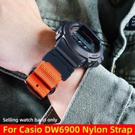 DW6900 Nylon Strap For Casio GW-6900 GM-6900 DW-6900 Modified Nylon Canvas bracelet watch band Men's