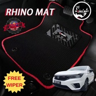 Carpet Honda City GN2 2020 - Present Car Floor Mat and Anti Slip Waterproof Carpet RHINOMAT PREMIUM 