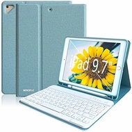 ▶$1 Shop Coupon◀  iPad Keyboard Case for iPad 9.7 2018 (6th Gen) iPad 2017 (5th Gen) iPad Pro 9.7 iP