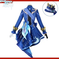 Woikmoe Furina Cosplay Costume Furina Cosplay Outfit Uniform Dress Full Set Halloween Women Costume 