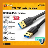 Ugreen USB A Male To Male 3.0 Extension Cable Black