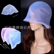 Silicone Highlighting Cap Hair Dyeing Needle Tool