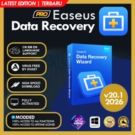 💻⚙️ EaseUS Data Recovery Pro Wizard Technician 16 | Latest & Full Version | Lifetime Warranty | Wind