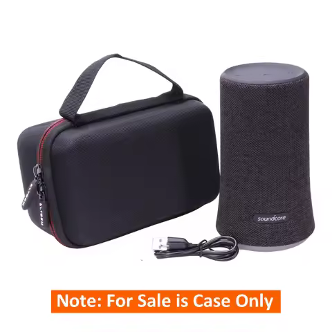 LTGEM Hard Carrying Case Compatible for Anker Soundcore Flare Portable Bluetooth 360° Speaker,(Only 