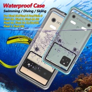 Waterproof Case for Google Pixel 6A 6 Pro 7 5A 4 XL Diving Swimming Case for Pixel 6 3 3XL 2XL 7 Pro Armor Box Outdoor Sports Phone Case