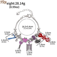BTS1 Butterfly Purple DiamondS Necklace - Fan Support Logo Pendant Accessory