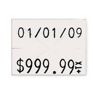 PB2 10Roll 2 Line - Paper Price Tag Label Printed Sticker Refill For Dual PB230 MX6600 6600