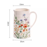 Rural style ceramic vase large creative small and fresh home decoration living room dining table flo