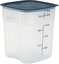 Cambro FreshPro 18 Quart (QT) Food Storage Container with Lid (Restaurant Grade) - for Food Prep, Co