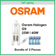 (Bundle Promo) Osram Halogen Bulb G9 25W / 40W