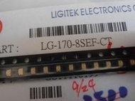 LG-170-8SEF-CT  LED SMD 橘光 0805 125mcd Ligitek 無鉛