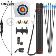 AMEYXGS Takedown Recurve Bow and Arrow Set for Adults Beginner 30-40lbs LH/RH