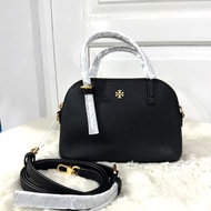 TB EMERSON DOME SATCHEL BAG BLACK 