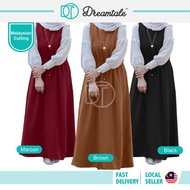 [Clerance] Dreamtale Sherin Muslimah Wear Muslimah Dress Elastic Waist Dress Maxi Dress Abaya Jubah Muslimah Muslim Dress Baju Wanita Baju Melayu WCO076