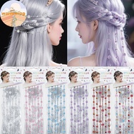 Warmwing Hair Gem Stiers Kit Blingling Hair Jewels For Girls Toy Hair Styling Tool With Reusable Shi