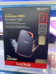 SanDisk Extreme Pro Portable USB 3.2 SSD 2TB